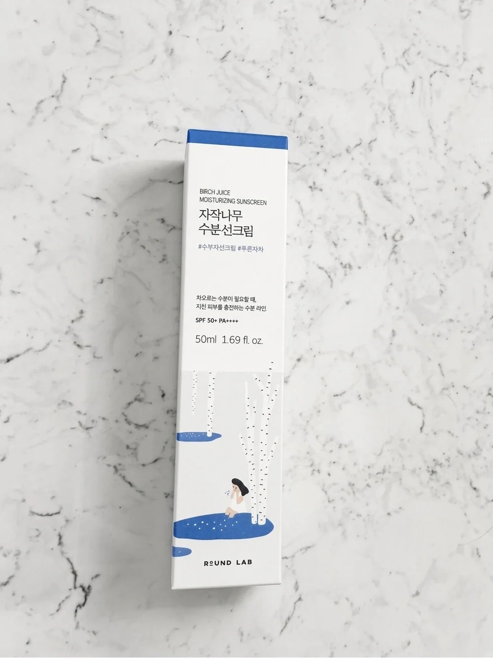 Round Lab Birch Juice Moisturizing Sunscreen SPF 50+ PA++++ Korean Version 50ml